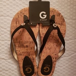 Guess sandals/flip flops Size 6 Womens NEW!